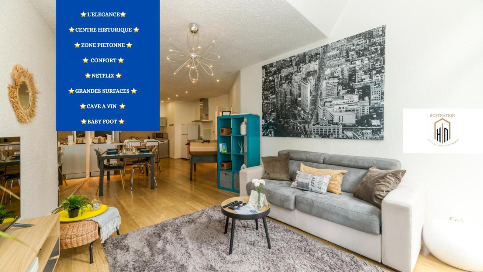L'Elegance- Centre Historique- Confort- Netflix- Marche Frais Et Local Grenoble Ngoại thất bức ảnh